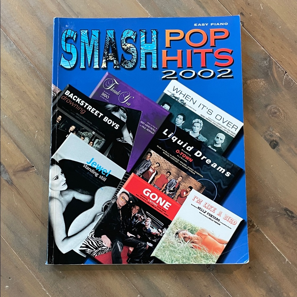 Smash Pop Hits 2002 Easy Piano Book